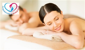 Couples Massage with a choice of 45 or 60 minutes Massage at Acupuncture and Beauty Dublin 7