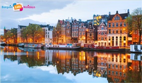 Enjoy 2 or 3 Nights in Amsterdam, the Netherlands with Flights