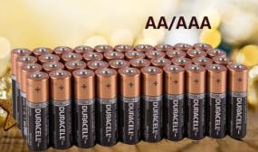 40 Pack Duracell AA/AAA Batteries