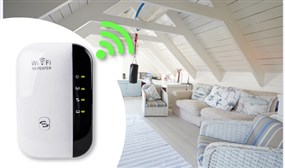 Plug-In Wi-Fi Repeater - Boost Your Wireless Signal