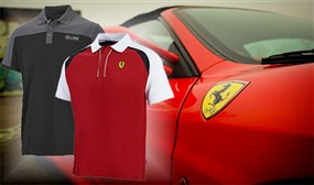 Mercedes / Ferrari Formula 1 Genuine Teamwear Poloshirt