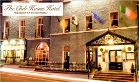 1, 2 or 3 Nights B&B, Evening Meal, Late Checkout & More at the Club House Hotel, Kilkenny