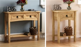 1, 2 or 3 Drawer Corona Console Tables