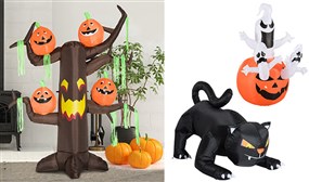Inflatable Halloween Decorations with LED Lights (3 Versions)