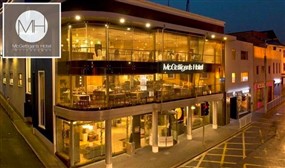 2 or 3 Night Stay for 2 People with Wine & a Late Check Out at McGettigan's Hotel, Donegal