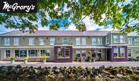 Valid till April - 2 Nights B&B including a Glass of Bubbly and More at McGrory's Hotel, Donegal
