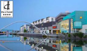 B&B, Dining Credit, Bedroom Upgrade & more at The d Hotel, Drogheda - valid to Sep