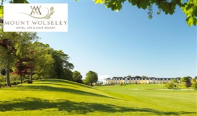B&B, Evening Meal, Spa & Golf Credit at Mount Wolseley Hotel, Spa & Golf Resort valid to Sep