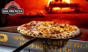 Meal for 2 People with Craft Beer or Wine at Oak Fire Pizza, Cork City