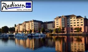 Luxury Stay for 2 including Breakfast & Room Upgrade at the 4-star Radisson Blu Hotel Athlone