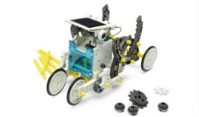 Build-Your-Own Solar Powered Robot Kit 