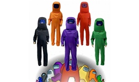 Imposter Space Costume Age 6-12 Years - 6 Colour Options