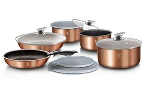 BerlingerHaus™ Click It Professional 5 Pan Cookware Set in 3 Colours