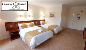 1, 2 or 3 Night Stay with Dinner at The Central Hotel Donegal 