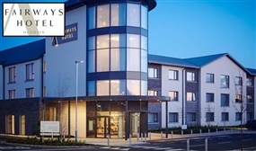 1, 2 or 3 Nights B&B for 2, Upgrade, Dining Credit & a Late Checkout at the Fairways Hotel, Dundalk