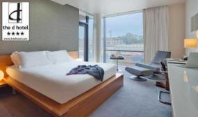 1 or 2 Night stay for 2 including Breakfast, Main Course option & Late Checkout at the d Hotel