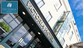 Galway City Centre Escape with Dinner and More at the Newly Refurbished Victoria Hotel