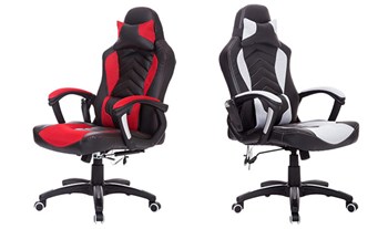 €99.99 for a Reclining Racing Chair with Heat Pads & Massage Function