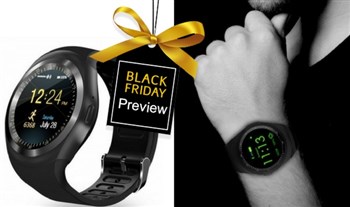 BLACK FRIDAY PREVIEW:€15.99 for a Bluetooth Smart Watch with Touchscreen & SIM Slot in 4 Colours